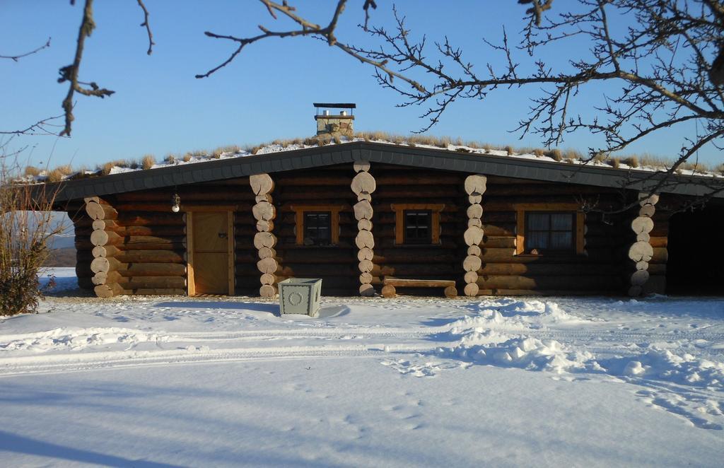 Villa Dein Blockhaus Gollenberg Esterno foto
